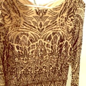 Mermaid style Betsy Adam size 8 dress